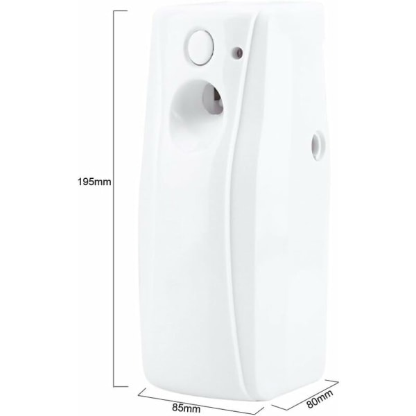Automatisk luftfrisker spray dispenser veggmontert automatisk luftfrisker med lyssensor luftfriskere