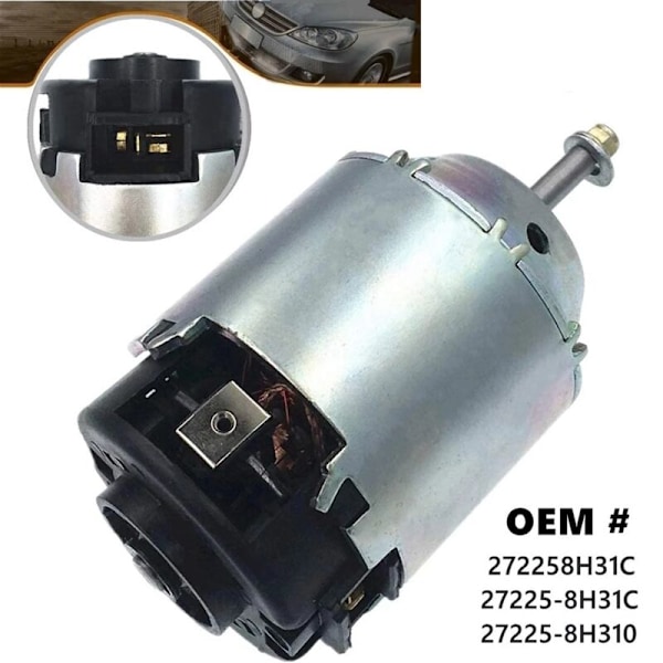 12V AC Autovarmer Blæsermotor til T30 2001-2007 27225-8H31C 272258H31C 27225-8H310 LHD