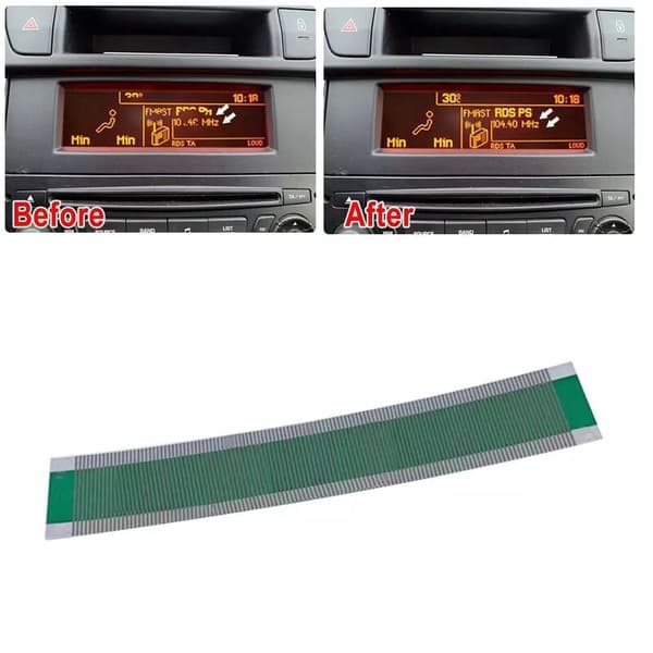 Bil Multi LCD Display Pixel Reparasjons Flat Sheet LCD Connector Dashboard Reparasjon for 307/407/408