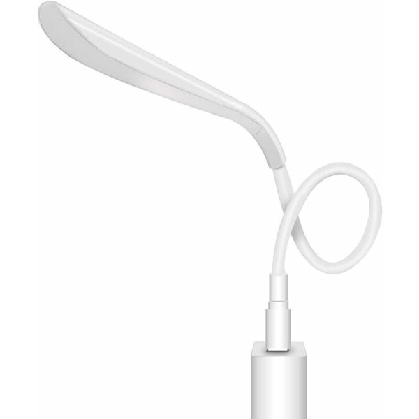 USB-dæmpbar lampe til computer/pc/notebook/laptop (hvid)-