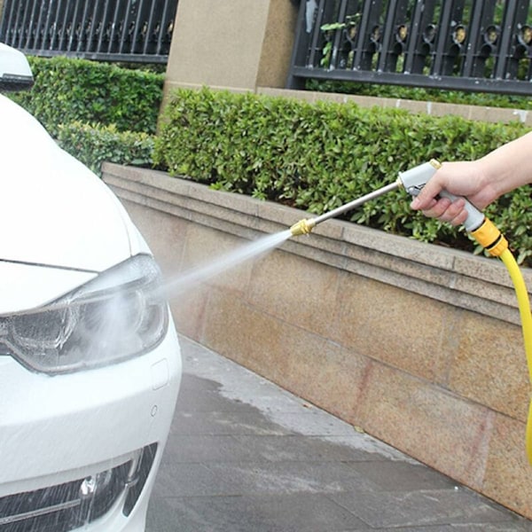 Högtryckstvättpistol Spraymunstycke Jet Washer Biltvätt Trädgård Vattenslang Verktyg för Biltvätt Husdjursbad Trädgård Vattning-