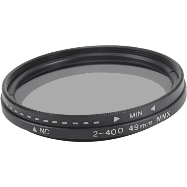 ND2-400 Neutral Density Fader Variabel ND-filter Justerbar Filter 49Mm för för Kameralins