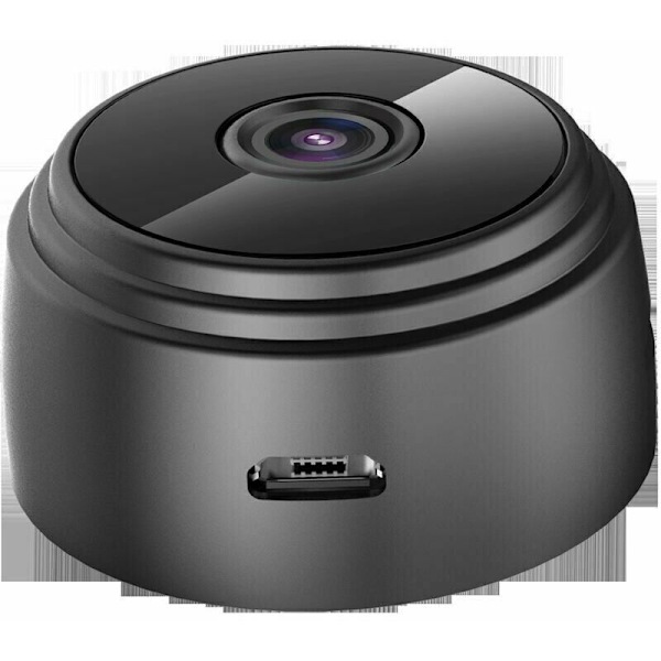 Mini vako-kamera langaton HD WiFi CCTV-kamera yökuvauksella ja detektorilla, langaton vauvan turvallisuusvideokamera sisä- / ulkokäyttöön piilotettu