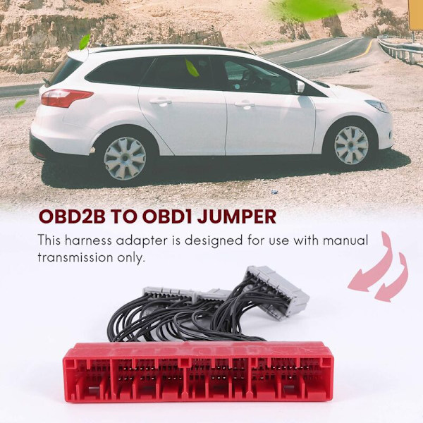 Obd2B til Obd1 ECU konverteringskabeladapterlinje til 1999-2000