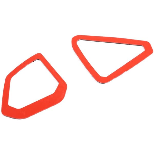 Car Soft Fiber Dashboard Luftventilationsdæksel Trim Stickers til Z4 G29 2017-2020 Sort