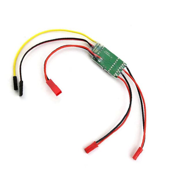 5A ESC Tvåvägs Borstad Hastighetsregulator 2S-3S Lipo för RC Modellbil Båt Tank Reservdelar