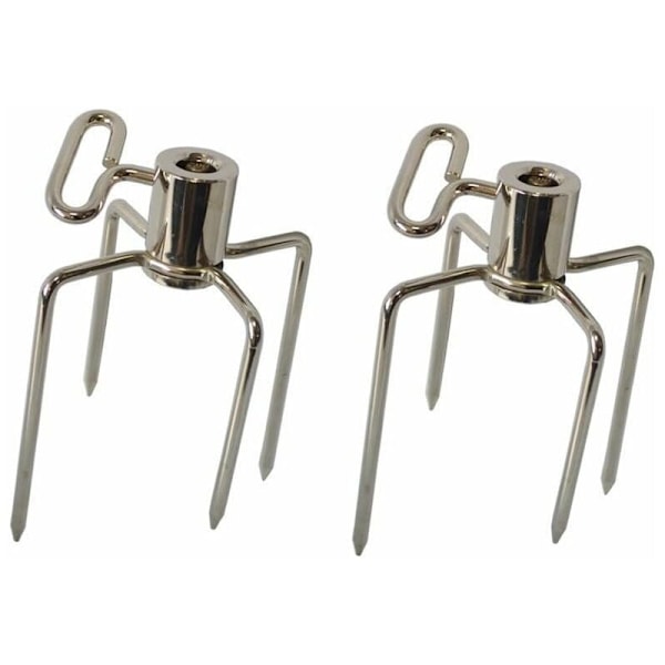 Grillspyd med skruer til ophængning, til: ca. 1 de Tourne Spindle diameter 10 mm, Sæt af 2