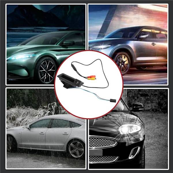 Auton takakontin kahvan peruutuskamera E60 E61 E70 E71 E72 E82 E88 E84 E90 E91 E92 E93 X1 X5 10-15