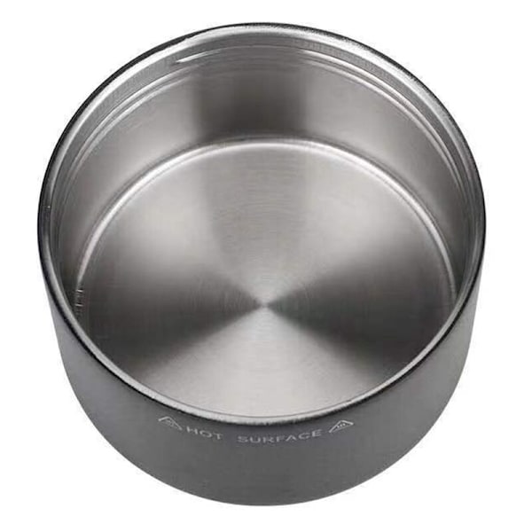 1200ml Dobbeltlags Kaffemaskine i Rustfrit Stål Fransk Presse med Timeglas og Termometer Kaffe & Te Brygningskande - A