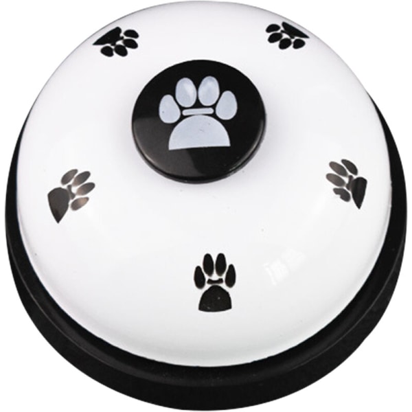 Pet Meal Bell White Cat Hunde Trainer Måltid Bell Control Dog Sound Toy
