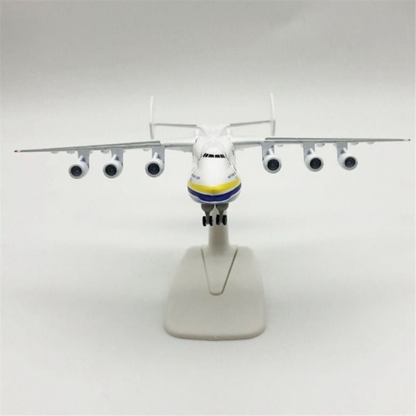 Antonov An-225 Mriya Flygplansmodell i Metalllegering, 1/400 Skala Replika, Flygplansleksak för Samling