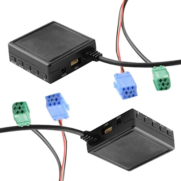 2X 6-nastainen auton Bluetooth-moduuli AUX TF USB-sovitin Radiosoitin ilman ääntä Stereo 2005-2011