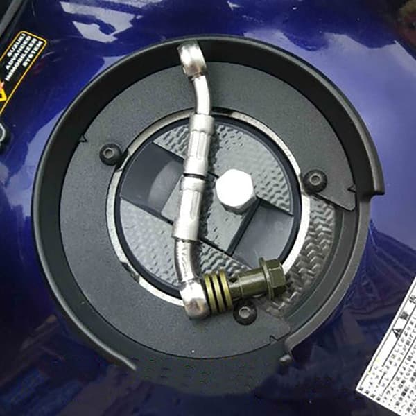 Hydraulisk bromsslanganslutningsmodifieringsförlängningsrör för