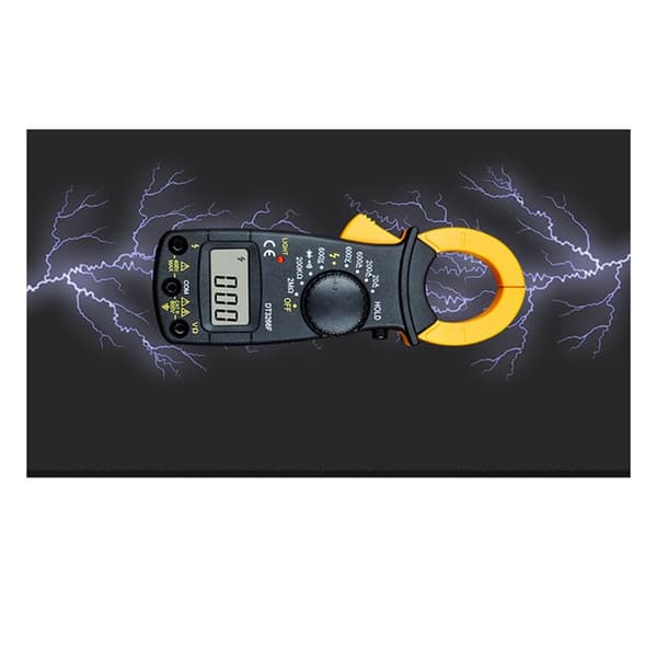 Digital Ammeter Clamp Multimeter NCV Voltmeter Klämmor Ammeter 600A AC/DC Ohm Spänningstestare