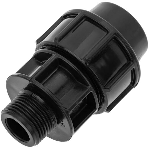 Urosäiliön uroskierteinen liitäntä 25 mm 5 kpl