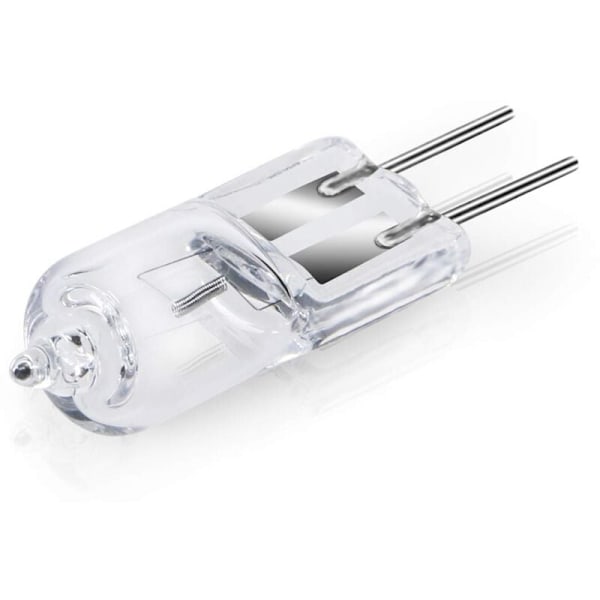 G4 Halogenpærer, G4 Halogen Stiftbase Lampe 12V 20W, 2800K Varmt Hvit Dimbar G4 Transparent Kapsel Lampe Pakke med 10 [Energiklasse C]
