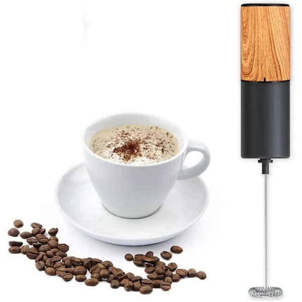 Håndholdt melkeskummer, håndholdt kaffeskummer, håndholdt elektrisk rører, melkeskummer for cappuccino B
