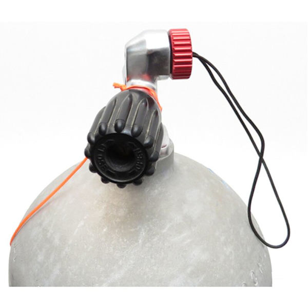 Scuba Diving DIN Tank Ventil Dæksel Gevind 5/8-14NPS Støvkapsel Støvkapsel Beskytter Tank Regulator Beskyttelsesdæksel Guld