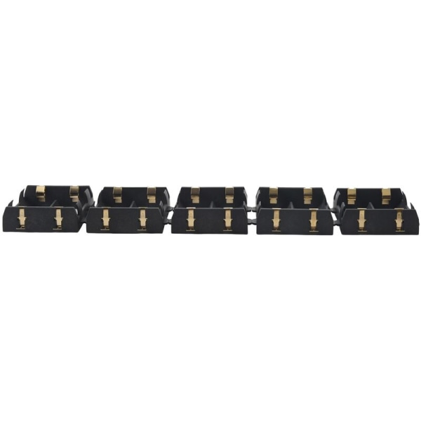 5 stk/pakke 2 x 26650 SMD batteriholder med bronse pinner 26650 batteri oppbevaringsboks -26650-2C-