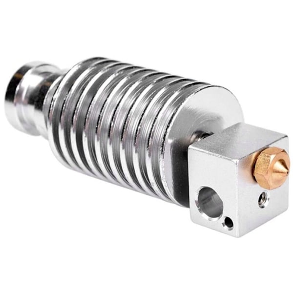 Mk10 Uppvärmningsblock, Aluminiumtillbehör, Aluminium Extruder Värmeelement 7Mm Passar för 3D-skrivare, 5 St