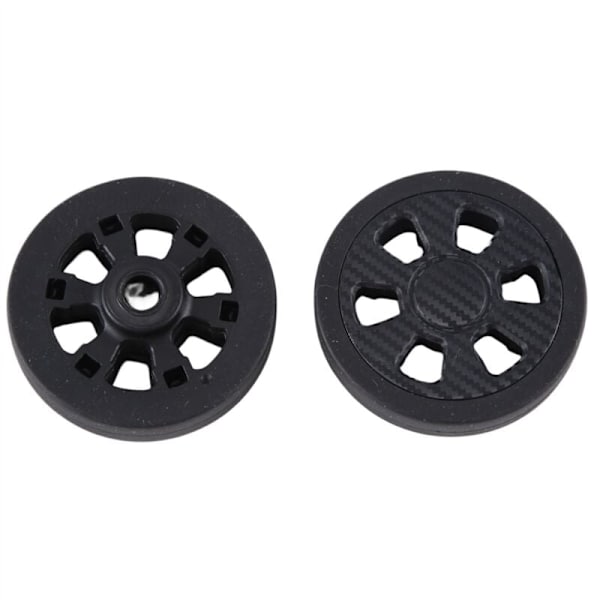 60X11mm Matkalaukku Pyörän Vaihto Kulutusta Kestävä PU Rulla Laukku Pyörän Vaihto Matkalaukku Pyörä 8mm Kaksoispyörä