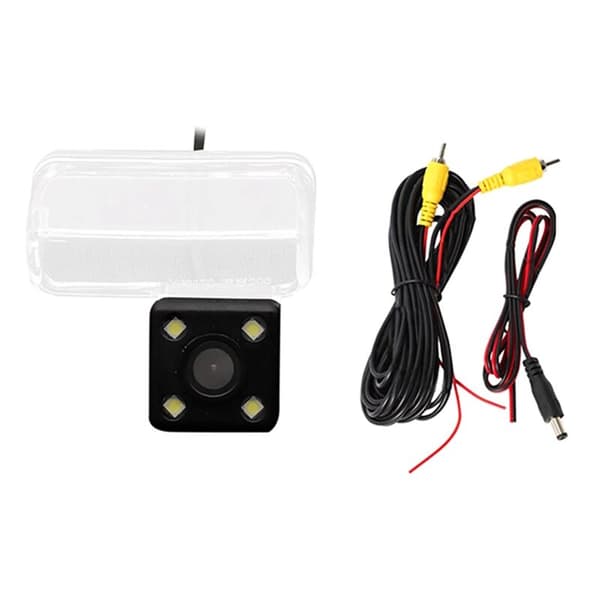 4LED Ekstra Sikkerhetskopieringskamera for 206 207 307 407 C2 C4 C5 DS4 Verso