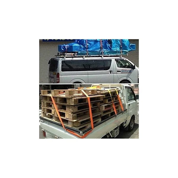 Ratchetstropper, 8M x 50mm stropper for 5000 kg belastning. Egnet for lastebiler, lager