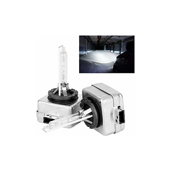 Passer til xenon ballast 9285141294 for philips xenstart 9285 141 294 2stk pære, vanntett xenon lys hvit pære erstatning D1S 12V 6000K
