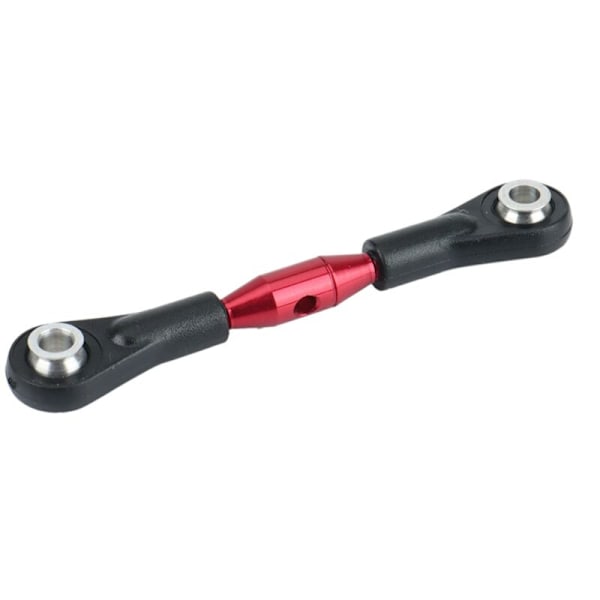 6 kpl Metalliset ohjaustehostimen raidetangon päätevivut TT-01 TT01 1/10 RC-auton päivitystarvikkeisiin, punainen