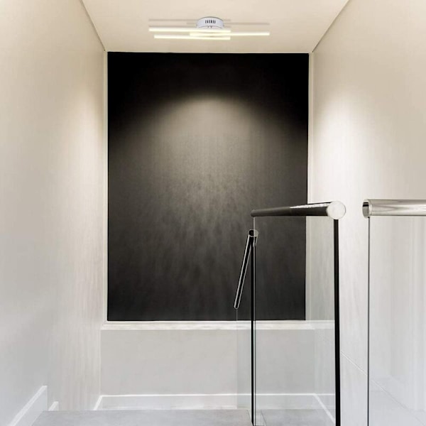 LED Loftlampe, 21W Moderne Parallel Strim Design Loftlampe med 3 Parallel Strim Lys til Stue Soveværelse Spisestue