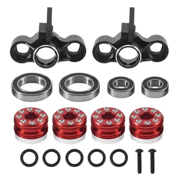 Metallstyrestang med lager for 1/8 Arrma V5 KRATON Outcast Notorious 6S RC Bil Oppgraderinger Deler Tilbehør,3