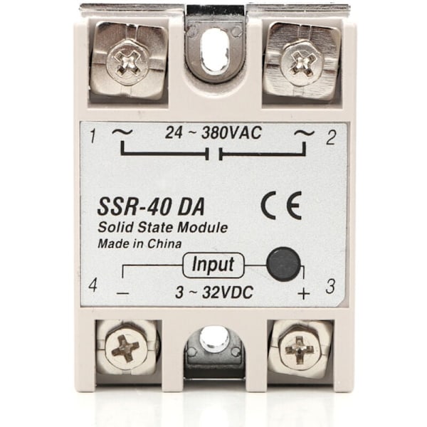 PID REX-C100 panntemperaturregulator 40A Solid state relay K Termoelement GD