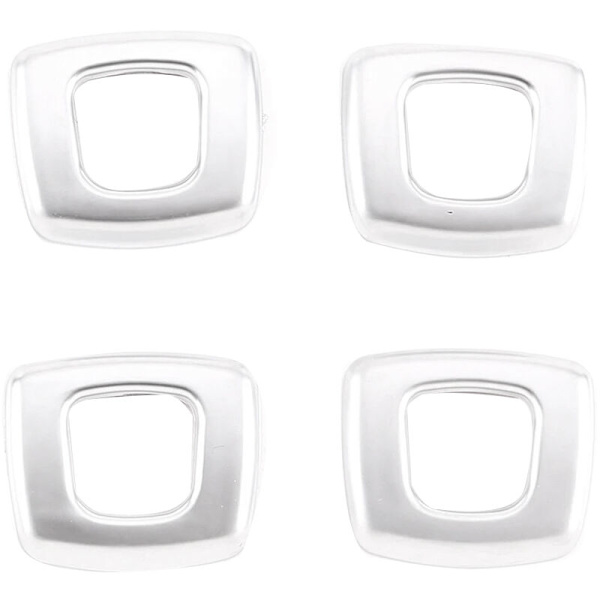 4 stk. krom dørhåndtag knapper til X3 E83 2006-2010