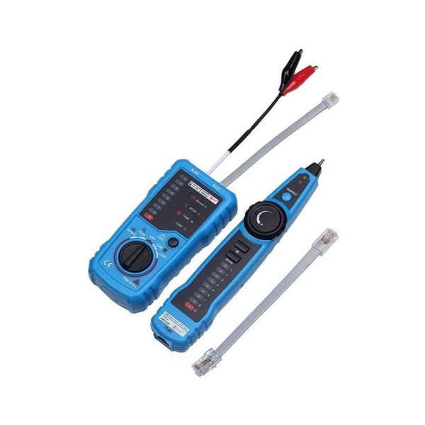 Netværkskabeltester, RJ11 RJ45 linjedetektor, multifunktions trådsøger med probe, Ethernet LAN netværkskabel vedligeholdelse kollation, telefon L