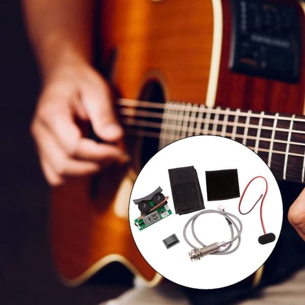Akustisk Gitar Piezo Pickup Forforsterkersystem