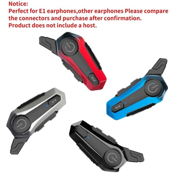 Bluetooth-headset, mikrofon, högtalare, headset-tillbehör för halv hjälm