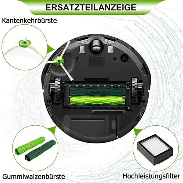 Reservedeler tilbehør for I7+plus E5 E6 E7, reservedeler