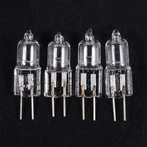 12V Halogenlampa, G4-sockel, 20 W, 2 stift, Varmvit