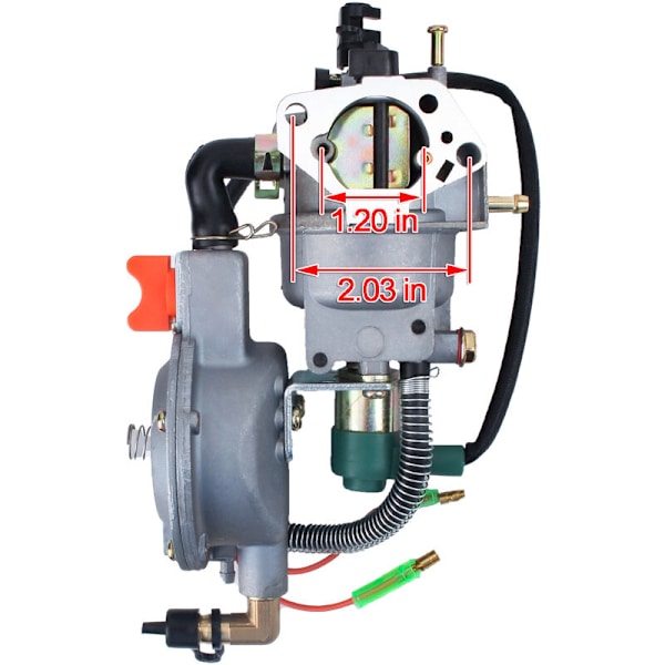 GX390 LPG NG -kaasutin Kaasutin Maakaasugeneraattori 188F 5KW