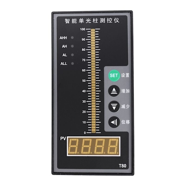 Niveau Sensor 4-20MA Væske Sensor Niveau Sensor Display Instrument / Stråle Digital Display Kontrol Instrument Niveau Transmitter