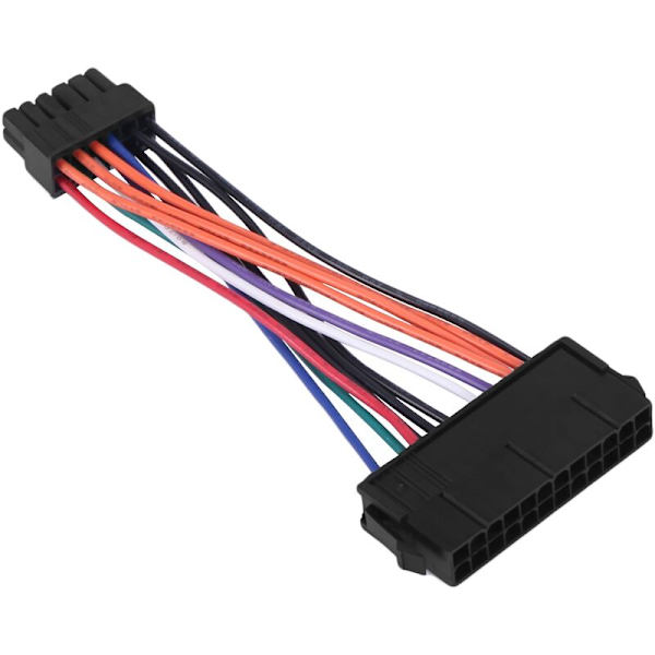 1 st 24-stifts till 12-stifts PSU-strömkabel för ATX-adaptern