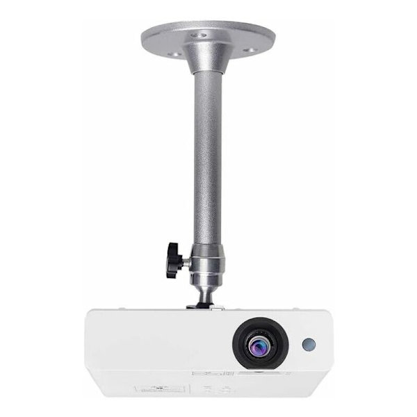 Projector Takmontering, 6,6 Pund Lastkapasitet, 360° Rotasjon, 90° Tiltvinkel, Tak- og Veggmontering for Miniprojektor - Laget av Aluminium - ..