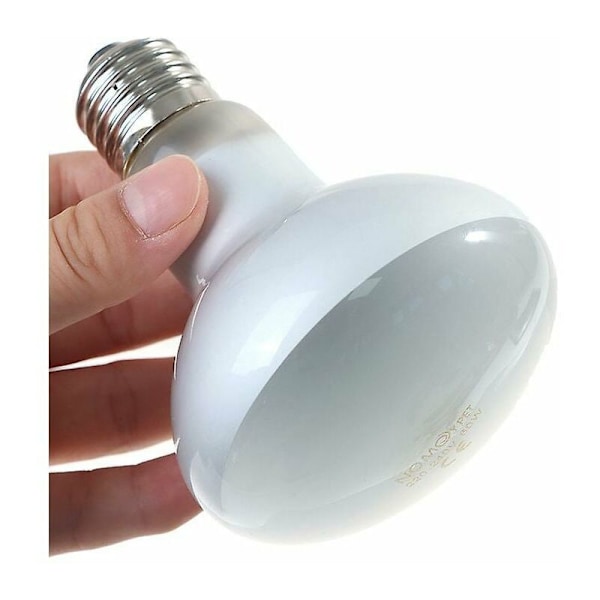 UVA+UVB Reptil Lampe Pære Skildpadde Solbadning Uv Pærer Opvarmningslampe Padder Amfibier Temperaturregulator - 60W