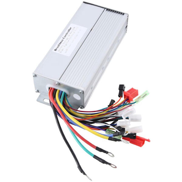 15 Rörs 48-84V 1500W Dubbel Läges Borstlös Motorhastighetsregulator Ersättning Elektrisk Cykelhastighetsmotor