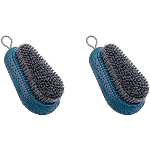 2 st Skrubbborste, Skrubbare för Kläder Skor Tvätten och Kvalitet