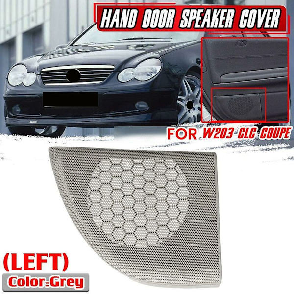 Høyttalerdeksel for dør foran, bil, trim, høyttalergitter for CLC-klasse Coupe W203 2008-2011 A20372703887e94