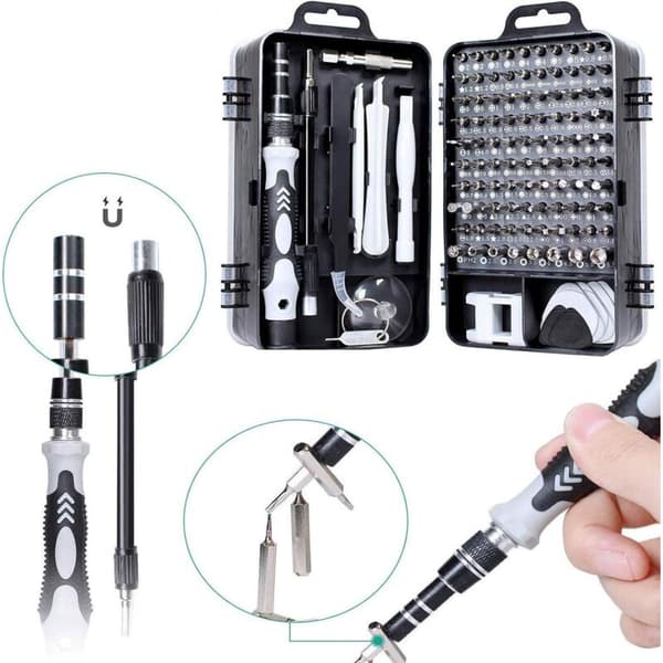 15 in 1 Mini Precision Screwdriver Set Kits Tools, Small Box Torx Screwdriver Computer Laptop Disassembly for Macbook, iPhone, Repair, Glasses, DIY,