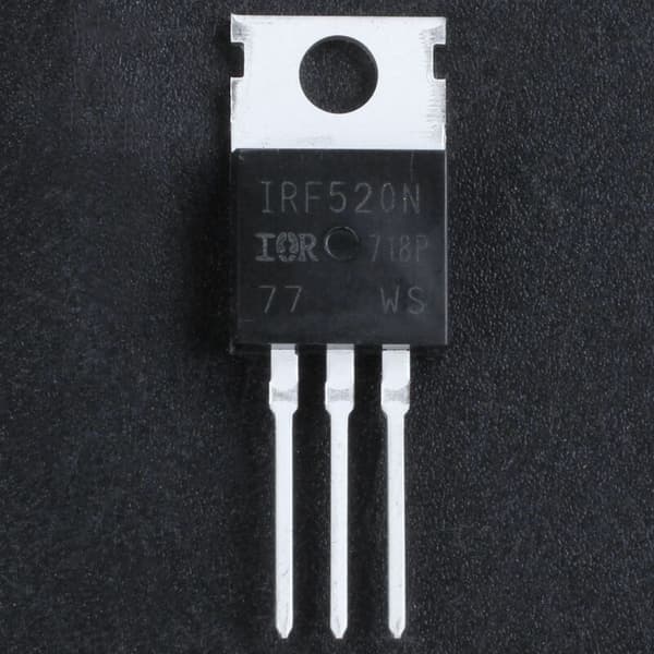 100V 9.7A MOSFET Transistor IR Push N-Channel IRF520