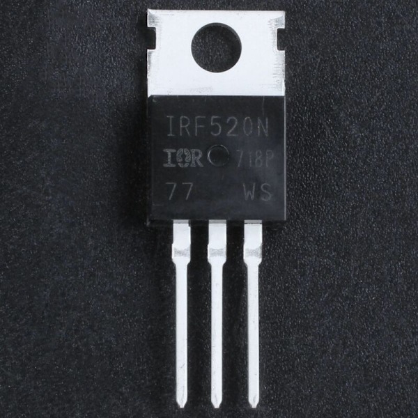 100V 9.7A MOSFET Transistor IR Push N-Kanal IRF520