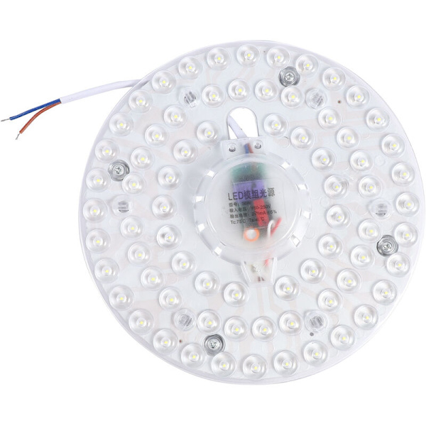 Lysstyrke Rund Led Taklampe Modul Lyskilde 36W Belysning Innendørs Taklampe Kald Hvit